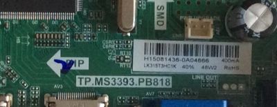 MAIN FUENTE (COMBO) ELEMENT / ELEFT326 H5F2M / F50TPMS3393PB818 / TP.MS3393.PB818 / PANEL D320D3-GTB3-C0X / DISPLAY LK315T3HC1K / MODELO ELEFT326 H5F2M - Imagen 2