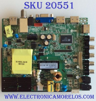 MAIN FUENTE (COMBO) WESTINGHOUSE / 34014657 / CV3393BH-U39 / CV3393BH-U39-12-L4 / 10002615 / PANEL LSC400HN02-G02 / MODELO DWM40F3G1 TW-78851-S040V