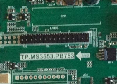 MAIN FUENTE (COMBO) SCEPTRE / 8142123352159 / HV430FHB-N10 / C18032194 / TP.MS3553.PB753 / MODELO X435BV-FSR - Imagen 2