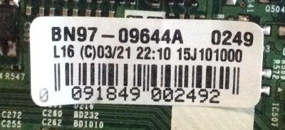 MAIN SAMSUNG / BN94-08765W / BN41-02395A / BN97-09644A / PANEL CY-GH048BGLVVH / MODELOS LH48DMEPLGA/GO US03 / LH40DMEPLGA/GO - Imagen 2