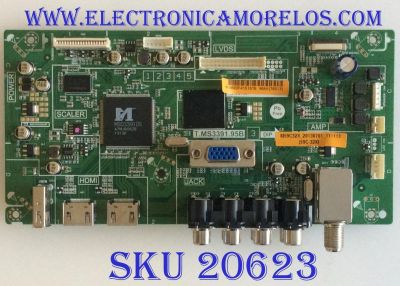 MAIN JVC / LT-32DE73 / T.MS3391.95B / 5683F4151515 / M59C32X_20130701_111113 / 1564200030 / PANEL LSC320AN02 / MODELO LT-32DE73