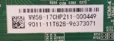 MAIN PARA TV WBOX / NUMERO DE PARTE 9011-11T828-96373071 / MSD3458 / MM58-17CHP211-000449 / MSD3458 T8B / P0Q171202 / PANEL K550WDC2 / MODELO 0E-55LED4K - Imagen 3