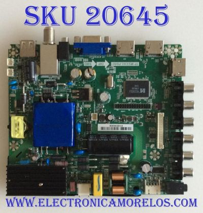 MAIN / FUENTE (COMBO) / POLAROID K15121190 / TP.MS3393.PB801 / V400HJ6-PE1 / 815361002638 / PANEL V400HJ6-PE1 Rev.C2 / MODELO 40GSR3000FM 81536100