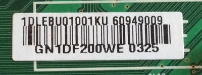 MAIN LG / EBR60949009 / EAX62113403(0) / EBU01001KU / PANEL LC420WUE(SC)(A2) / MODELO 42LD452C-UA AUSYLJR - Imagen 3