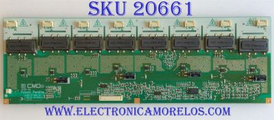 BACKLIGHT INVERTER / SAMSUNG 27-D013746 / VK.89144.T08 / I315B1-16A / VK89144T08/TN8 / I315B1-16A-C001E / E219539/ PANEL V315B1-L01 Rev.C2 / MODELOS LNT3242HX/XAA / LN-T3242H C / LNT3232HX/XAA / FLX-3210