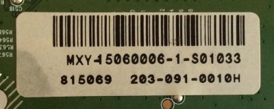 TARJETA INTERFACE  FRC PROSCAN / 203-091-0010H / HK-Z.NT72333V01 / 15060006 / PANEL LC550EGY-SHM1 / MODELO PLED5529A-D A1506 - Imagen 3
