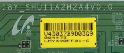T-CON SONY /LJ94-43037B / 18Y_SHU11A2H2A4V0.0 / LMY490FF01-C / PANEL YD85005DND01B / MODELO XBR-49X900F - Imagen 2