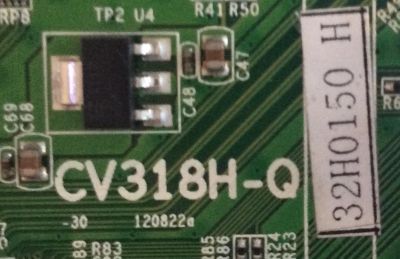 MAIN WESTINHOUSE / 32H0150 H / CV318H-Q / RX-130131 / 1.80.37.00002 / PANEL'S T500HVN01.0 / D500D3-GW50-COX / MODELOS DW46F1Y1 / 50RGE 50G182571H - Imagen 3