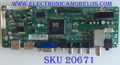 MAIN DIGITREX  / E13080360 / T.MS3391.61 / 813080621 / 6021041448 / CMI M185BGE-P02 / PANEL HK240WLEDM-AH13H / MODELO 