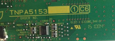 BUFFER PANASONIC / TNPA5053 / CR NO.17000 C5 / PANEL MC127T19P13 / MODELO TC-P50VT25 - Imagen 3