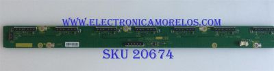 BUFFER PANASONIC / TNPA5053 / CR NO.17000 C5 / PANEL MC127T19P13 / MODELO TC-P50VT25