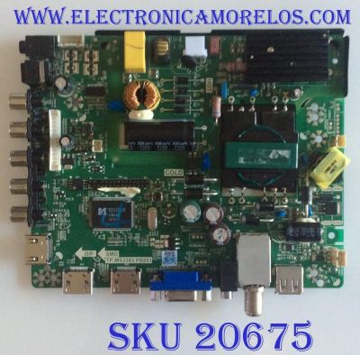 MAIN FUENTE (COMBO) ELEMENT / ELEFW408  SN F1401278 / TP.MS3393.PB851 / F50TPMS3393PB851007 / N14060021 / V400HJ6-PE1 / PANEL D400D3-GG58-COX / MODELO ELEFW408 F1401278