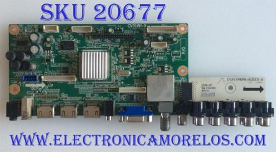 MAIN PROSCAN / 2CNT20I206063 / CV318H-X / T320B6P01-C06 / PANEL T320B6-P01-C06 VER.C2 / MODELO PLCDV3213A