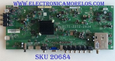 MAIN VIZIO / 3637-0352-0150 / 0171-2272-2634 / 3637-0352-0395 / PANEL LC370WXN-(SA)(B1) / LC370WUN (SA)(B1) / MODELO VO37LFHDTV10A