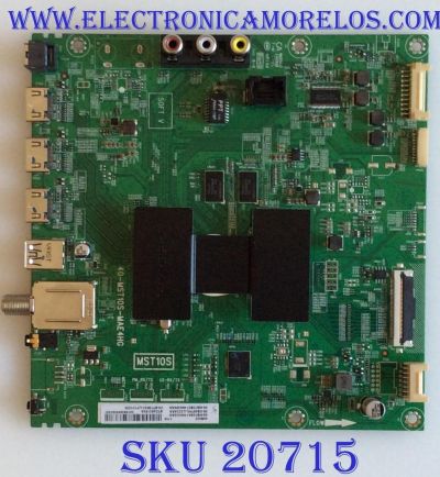 MAIN TCL / 08-CS49TML-LC224AA / 08-MS10S01-MA200AA / 40-MST10S-MAE4HG / 08-MS10S01-MA300AA / PANEL LVU485ND1L-CD9W06 / MODELOS 49S405TABA / 49S403TBAA / 49S405TAAA / 55S405TBBA