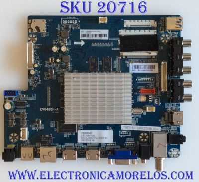 MAIN WESTINGHOUSE / W17053-KK / CV6488H-A-20 / 21006047 / LSC550FN11 / PANEL MD5526YTLU / MODELOS WE55UDT108 / LE-55GE9-B4
