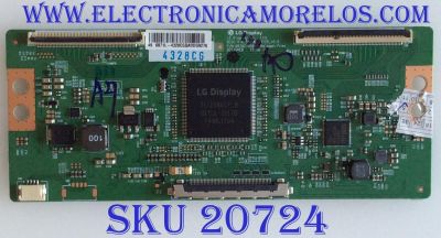 T-CON W BOX / 6871L-4328C / 6870C-0584A / 4328C / PANEL K490WD9 / MODELO 0E-49LED4K