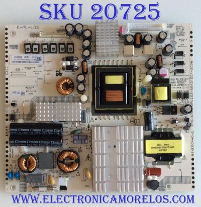FUENTE DE PODER W BOX / PMH3-173HQ308-000175 / 82NE0044C-E / KTC-4702-2PLL03-A6131D01-200W / K-PL-L03 / PANEL K490WD9 / MODELO 0E-49LED4K