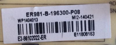 FUENTE DE PODER RCA / RE46ZN1640 / E3-98102022-ER / ER981 / KB-5150CEM-1 / MI2-140421 / MODELO LED55C55R120Q - Imagen 3