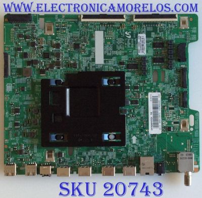 MAIN ORIGINAL PARA TV SAMSUNG QLED 4K UHD HDR / NUMERO DE PARTE BN94-13061Q / BN41-02636A / BN97-14340L / BN9413061Q / PANEL CY-QN075FLLV2H / DISPLAY LSF750FF05-N01 / MODELO QN75Q65FNFXZA / QN75Q65FNFXZA FA02