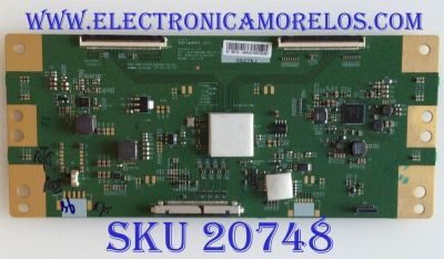 T-CON SONY / 6871L-5942A / 6870C-0761A / 5942A / PANEL YM9F043HNG01 / MODELO XBR-43X800G