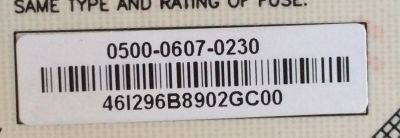 FUENTE DE PODER JVC / 0500-0607-0230 / DPS-170GP A / 050006070230 / PANEL LC420EUH (RD)(A1) / MODELO JLE42BC3001 TR1DAG - Imagen 2