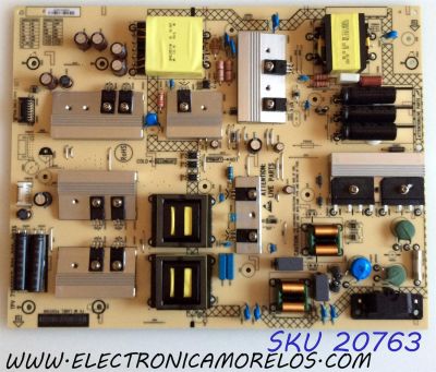 FUENTE DE PODER VIZIO  / ADTVH1825AAZ / 715G9147-P01-000-003S / (X)ADTVH1825AAZ / VH1825AAZ / PANEL TPT750U1-QVR01.U REV:S202B / MODELO E75-F1 LTMWWWMU