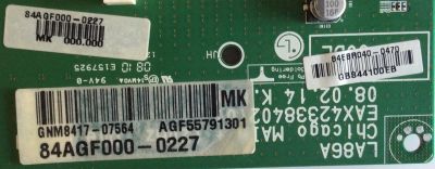 MAIN LG / AGF55791301 / EAX42338402 / EAX42338403 / PANEL LC420WUD-(SA)(A1) / MODELO 42LG70-UA AUSQLJR / PARTES SUSTITUTAS CRB30432701 / EBU50597102 - Imagen 2