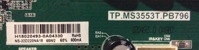 MAIN FUENTE (COMBO) INSIGNIA / 3200453219 / TP.MS3553T.PB796 / H18020493 / 320021043002005 / PANEL BOEI320WX1-01 / MODELO  - Imagen 3