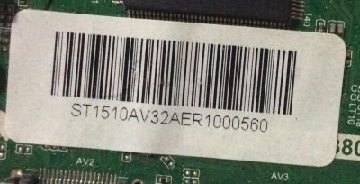 MAIN FUENTE  (COMBO) AVERA / 32AER10 / TP.MS3393.PB801 / K15100379 / PANEL ST3151A04-8 / MODELO 32AER10 - Imagen 2