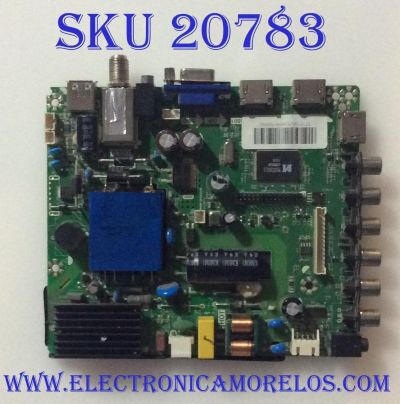 MAIN FUENTE  (COMBO) AVERA / 32AER10 / TP.MS3393.PB801 / K15100379 / PANEL ST3151A04-8 / MODELO 32AER10