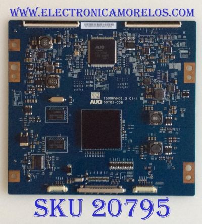 T-CON SAMSUNG / 55.50T03.C09 / T500HVN01.3 / 50T03-C08 / 5550T03C09 / PANEL SE500CSA-B2 / MODELO UN50ES6900FXZA AD01