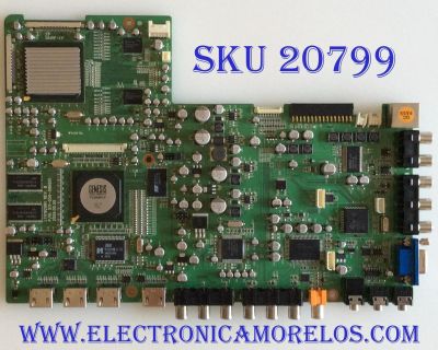 MAIN NUVISION / 511-050-086001 / LTV1920N1 / 335-23000-0101 / PANEL LTA460HF07 C01 / MODELO NVU46FX5LS / NVU40FX5LS