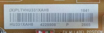 FUENTE DE PODER INSIGNIA / PLTVHU331XAH8 / 715G9520-P01-001-0H2S / (X)PLTVHU331XAH8 / PANEL TPT390J1-QVN05.U REV:S000E / MODELO NS-39DF510NA19 - Imagen 3