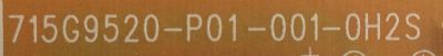 FUENTE DE PODER INSIGNIA / PLTVHU331XAH8 / 715G9520-P01-001-0H2S / (X)PLTVHU331XAH8 / PANEL TPT390J1-QVN05.U REV:S000E / MODELO NS-39DF510NA19 - Imagen 2