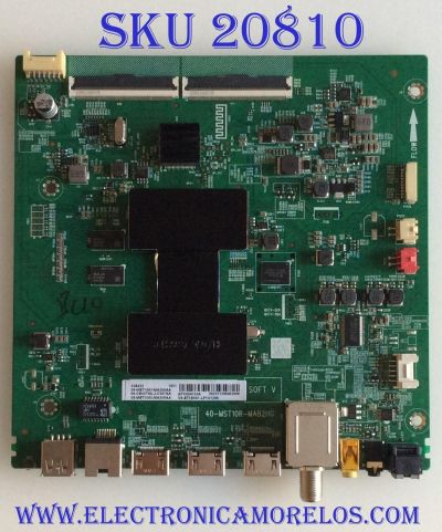 MAIN TCL / 08-CS55TML-LC367AA / 40-MST10R-MAB2HG / 08-MST1005-MA300AA / 08-MST1005-MA200AA / V8-ST10K01-LF1V1286 / PANEL LVU550NDEL / MODELOS 55S423TCAA / 55S425LACA / 55S423LCAA 