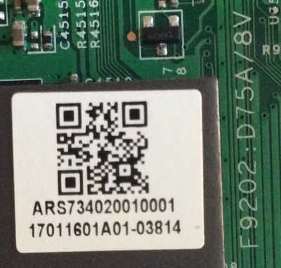 MAIN VIZIO / 7755.02001.A001 / 748.02006.0021 / 17011601A01 / ARS734020010001 / 791.02010.A001 / 16T06-2 / MODELO D55F-E2 LWZ2VPDT - Imagen 2