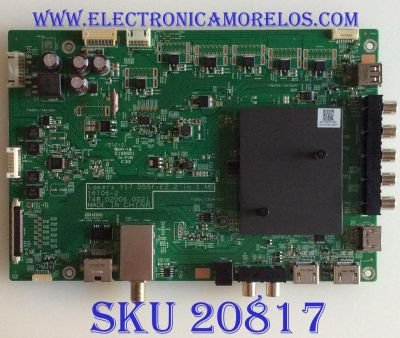 MAIN VIZIO / 7755.02001.A001 / 748.02006.0021 / 17011601A01 / ARS734020010001 / 791.02010.A001 / 16T06-2 / MODELO D55F-E2 LWZ2VPDT