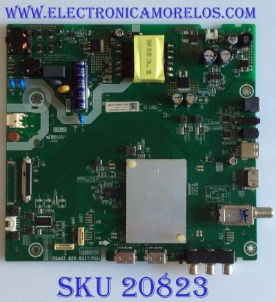 MAIN FUENTE (COMBO) HISENSE  / 245418 / RSAG7.820.8317/ROH / HU40N2170MFWR (BOM1) / 3TE40W184022 / PANEL JHD400N2F31-TXL2QL\S0\FM\ROH / MODELO 40H4050E