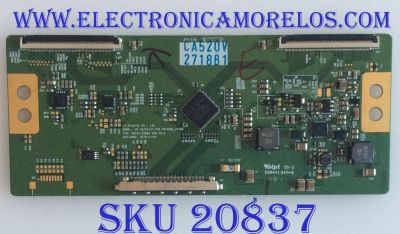 T-CON PANASONIC / 6871L-2718B / 6870C-0368A / PANEL LC420EUN-(SD)(V2) / MODELO TC-L42E3