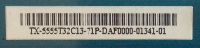 T-CON PARA TV INSIGNIA·ROKU TV 4K UHD SMART TV / NUMERO DE PARTE 55.55T32.C13 / 55T34-C03 / 5555T32C13 / T550QVR07.1 CTRL BD / PANEL TPT550U1-QVN05.U REV:S000G / MODELO NS-55DR710NA17 - Imagen 2