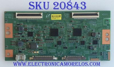 T-CON SONY / LJ94-42711B / 18Y_SHU11A2H2A4V0.0 / LMY550FF05-A / PANEL YD9F055DND01 / MODELO XBR-55X950G / XBR55X950G 