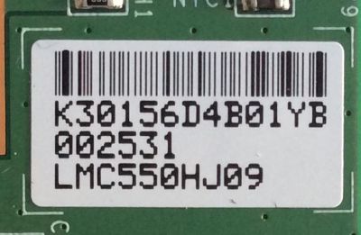 T-CON PANASONIC / RCA / LJ94-30156D / 14Y_VNB5_S120P2C4LV0.2 / K30156D / LSC550HJ09 / PANEL PAV5533-01 / MODELOS TC-55AS530U / LED55G55R120Q  - Imagen 2