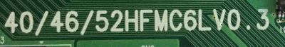 T-CON MITSUBISHI / LJ94-03145A / 40/46/52HFMC6LV0.3 / 3145A / PANEL LTA520HE18-001 / MODELO  LT-52151 / SUSTITUTAS LJ94-03145B / LJ94-02506C / LJ94-02306G / 75013034 / 75014323 / LJ94-02309L / LJ94-02506D / LJ94-02306F / LJ94-02306E - Imagen 2