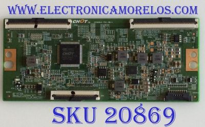 T-CON ELEMENT / VIZIO / HISENSE / SHARP / CV500U1-T01-CB-1 / C160004SS2007-02 / E3CCBB0000010T / MODELOS E4STA5017 H8C8M / E4STA5017 K8C8M / D50-F1 LTDHWRMU / D50-F1 LTQHWRMU / 50R6E / LC-50Q7180U / ONA50UB19E05 / 50S425