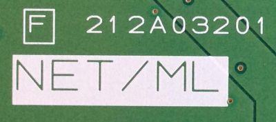 PWB NET ML MITSUBISHI / 934C339001 / 212A03201 / 08-00-70-F1-CE-66 / LT-462493000354L / PANEL LTA460HF09 / MODELO LT-46249 - Imagen 4