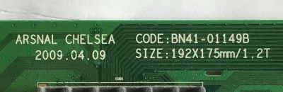 MAIN SAMSUNG / BN94-03141G / BN41-01149B / BN97-03800A / PANEL'S T460HW03 V.5 / T460HW03 V.9 / MODELO LN46B610A5FXZA AA03 - Imagen 3