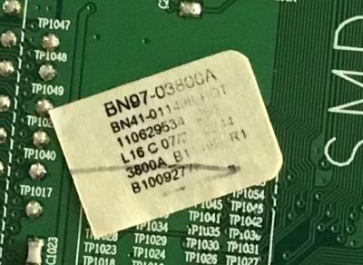 MAIN SAMSUNG / BN94-03141G / BN41-01149B / BN97-03800A / PANEL'S T460HW03 V.5 / T460HW03 V.9 / MODELO LN46B610A5FXZA AA03 - Imagen 2