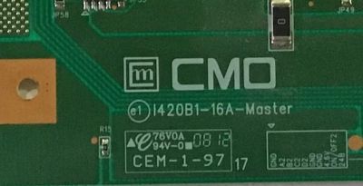 BACKLIGHT INVERTER MASTER / DINEX / PROSCAN / SANYO / VIORE / 27-D012836-M / I420B1-16A / PANEL'S V420H1-L11 REV C1 / V420H1-L11 REV C2 / V420B1-L01 / MODELOS DX-LCD42HD-09 / 42LA45H / DP42647 / LC42VF55 / TX-42F450S - Imagen 4