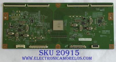 T-CON PROSCAN / 35-D094153 / V580DK1-CS1 / PANEL XYD50BA01 / MODELO PLDED5068A-D